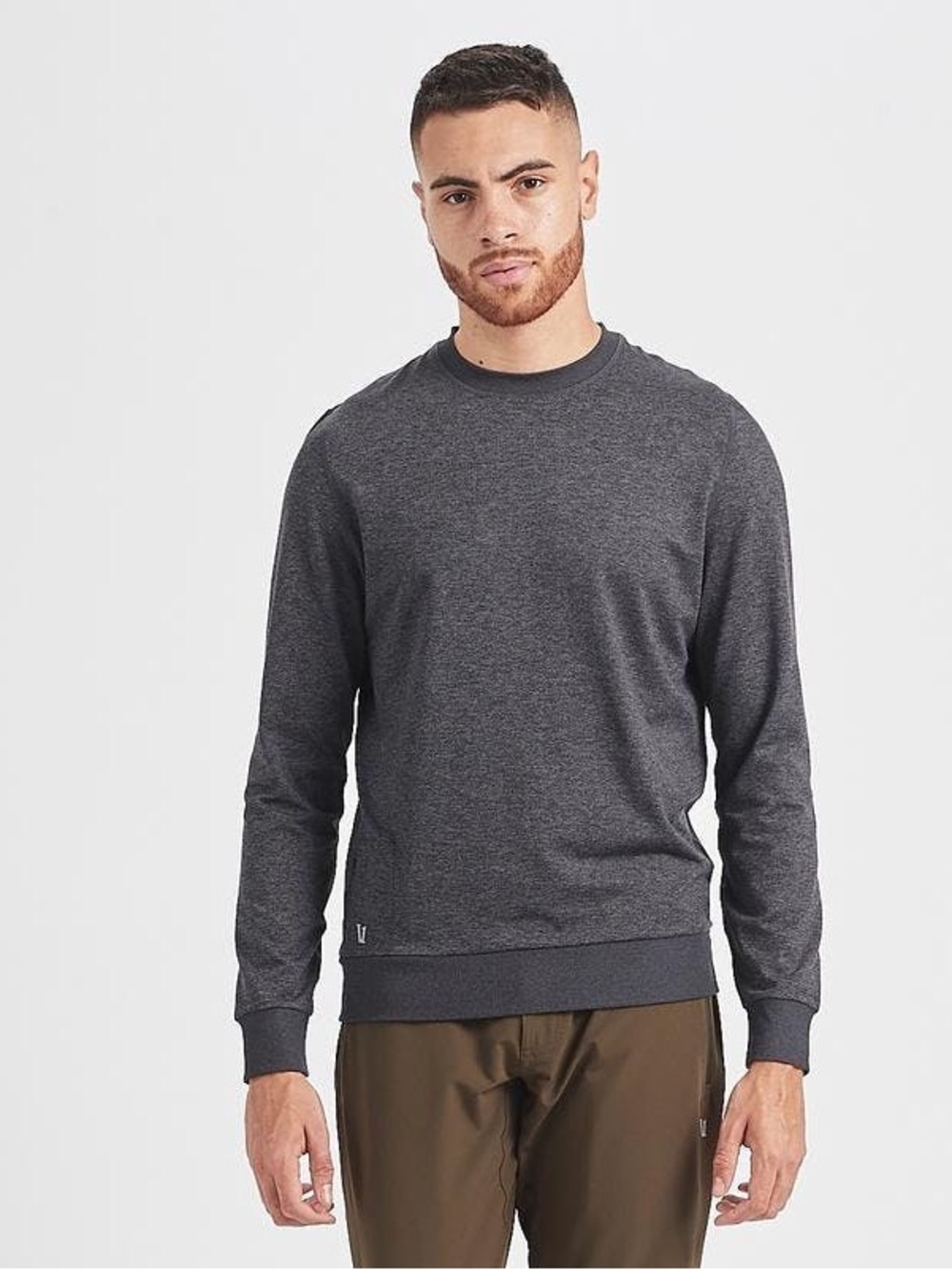 Vuori Ponto Performance Crew Neck Pullover Athleisure Men’s M